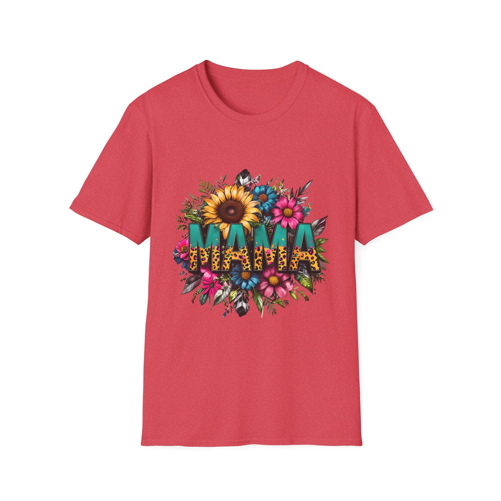 Mama with flowers T-shirt