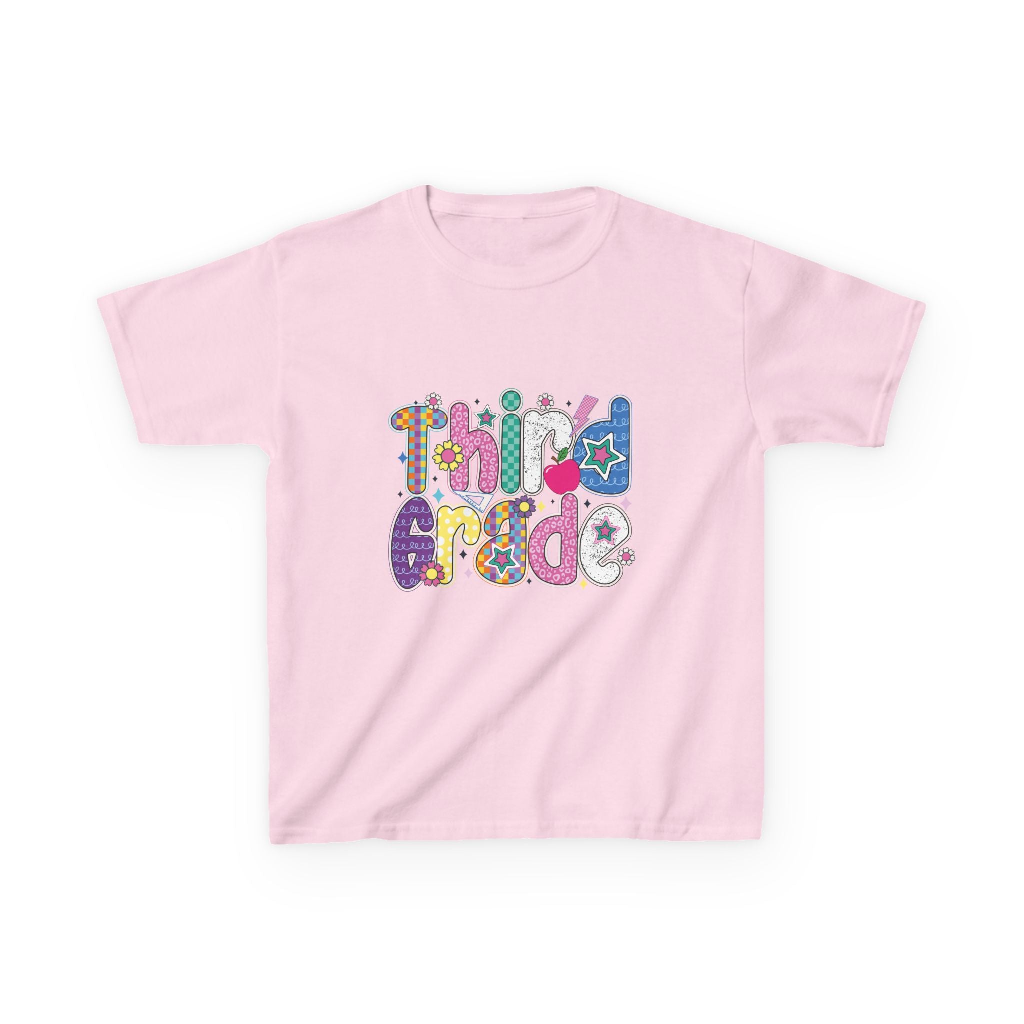 Third Grade Kids Cotton T-Shirt
