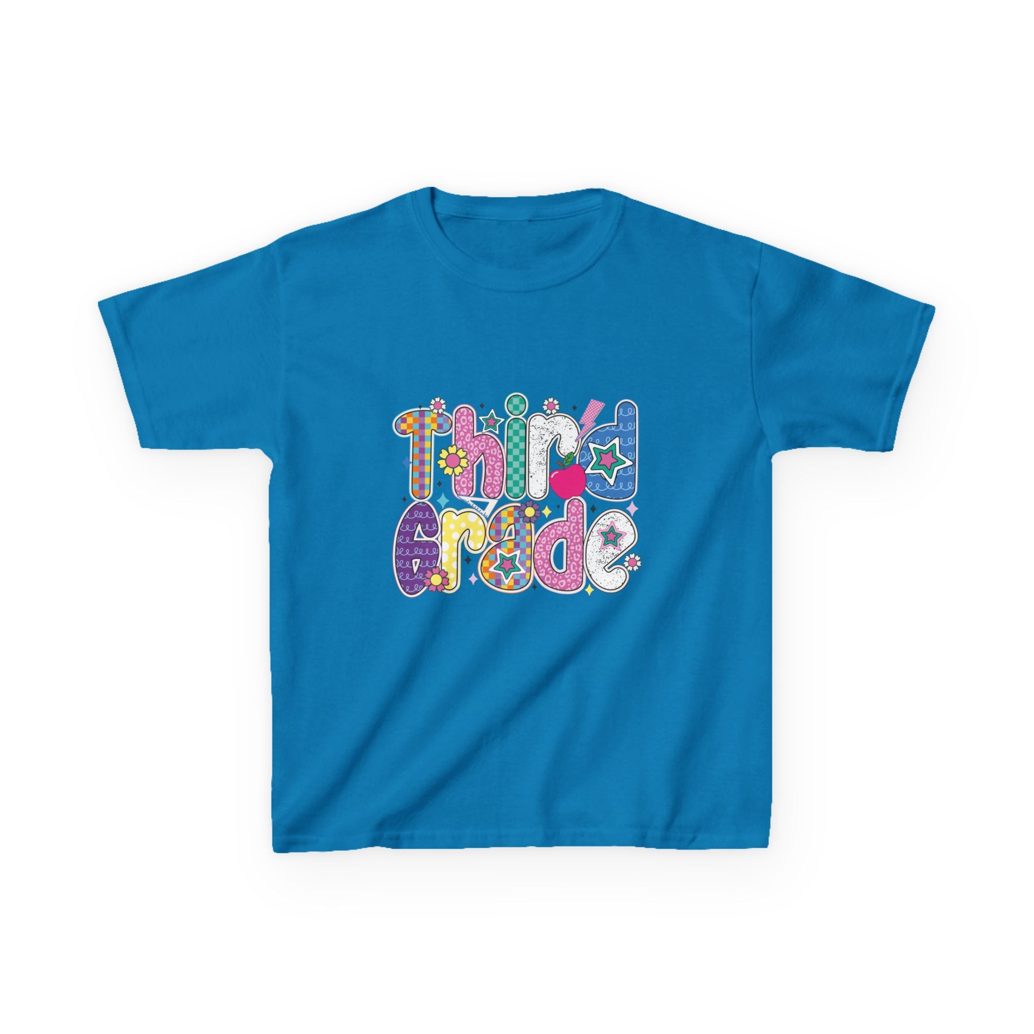 Third Grade Kids Cotton T-Shirt