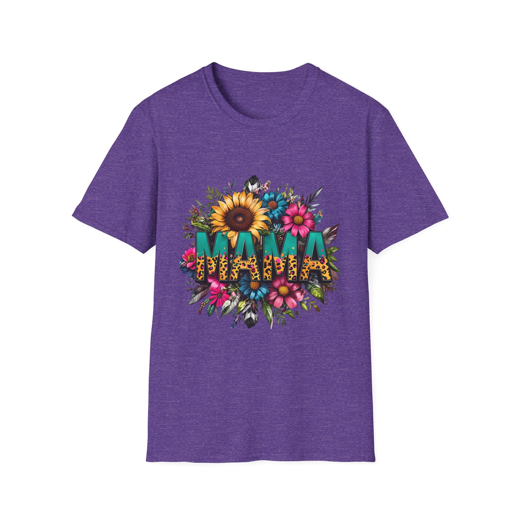 Mama with flowers T-shirt