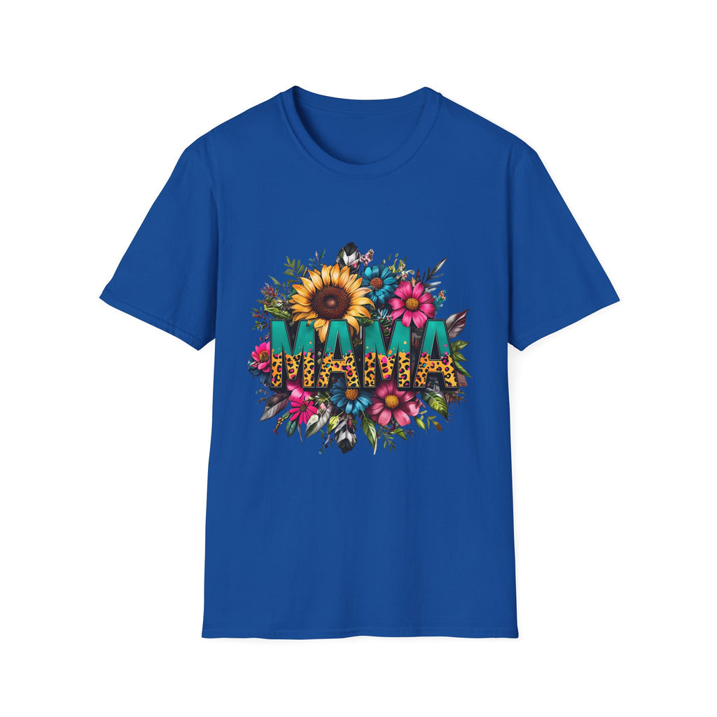Mama with flowers T-shirt