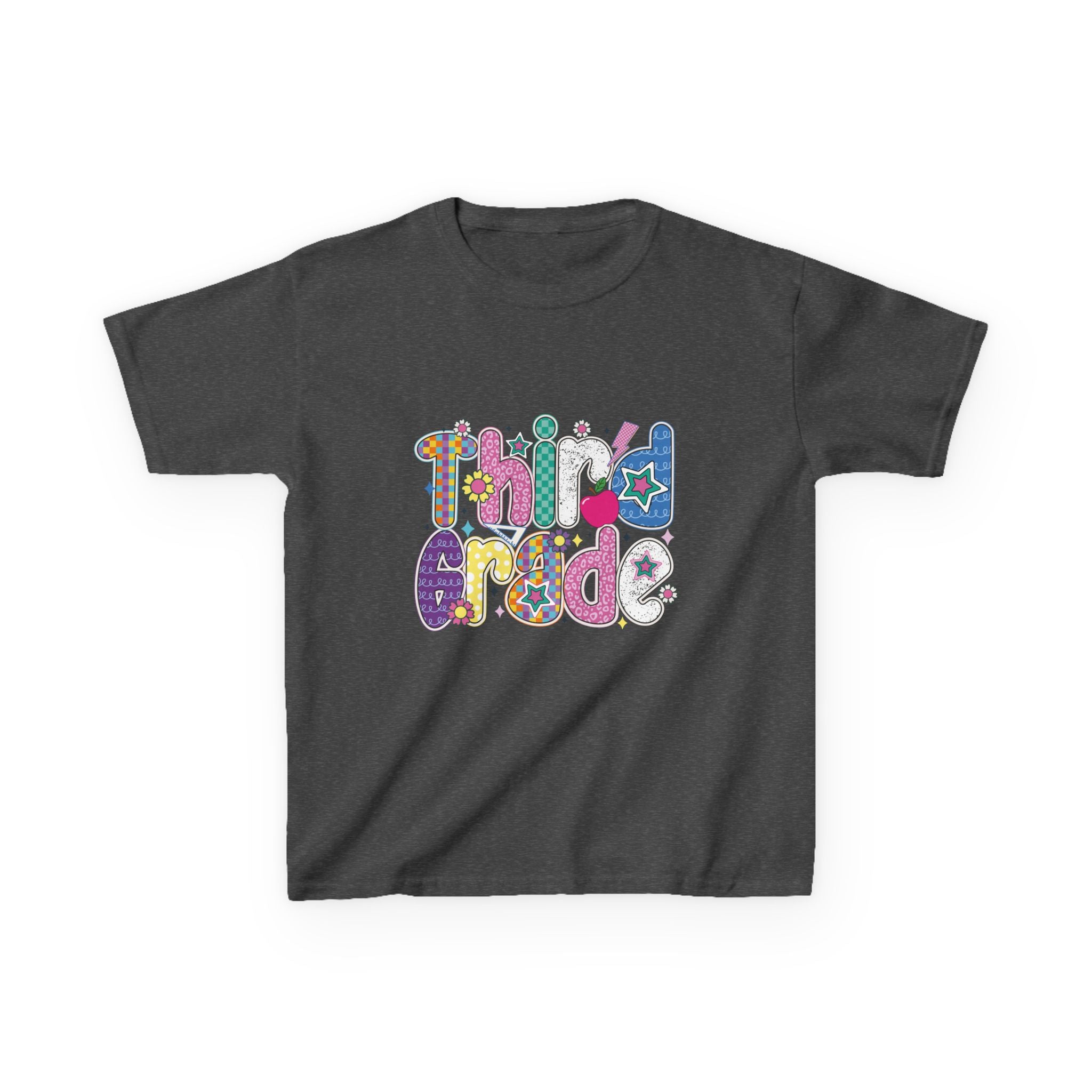 Third Grade Kids Cotton T-Shirt