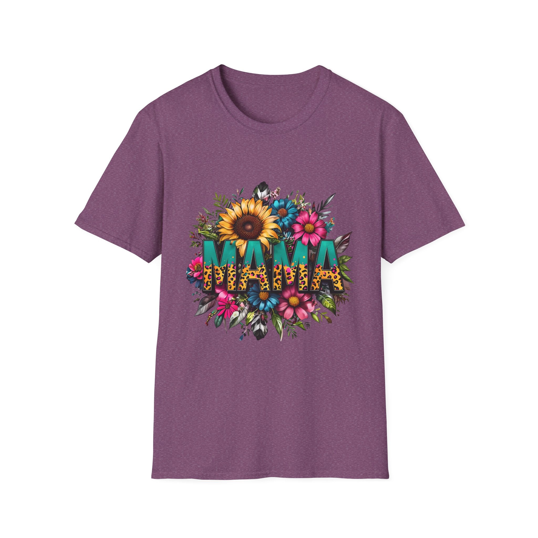 Mama with flowers T-shirt