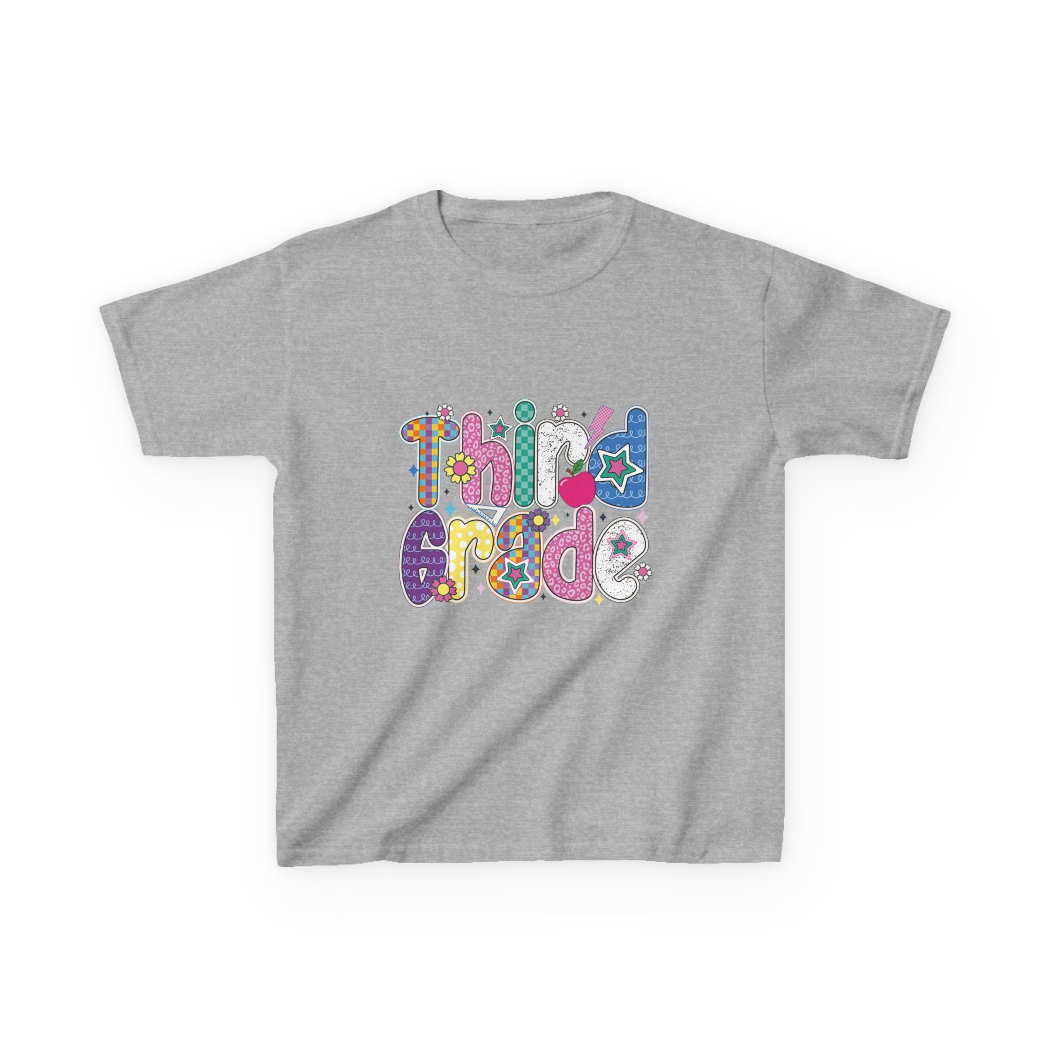 Third Grade Kids Cotton T-Shirt