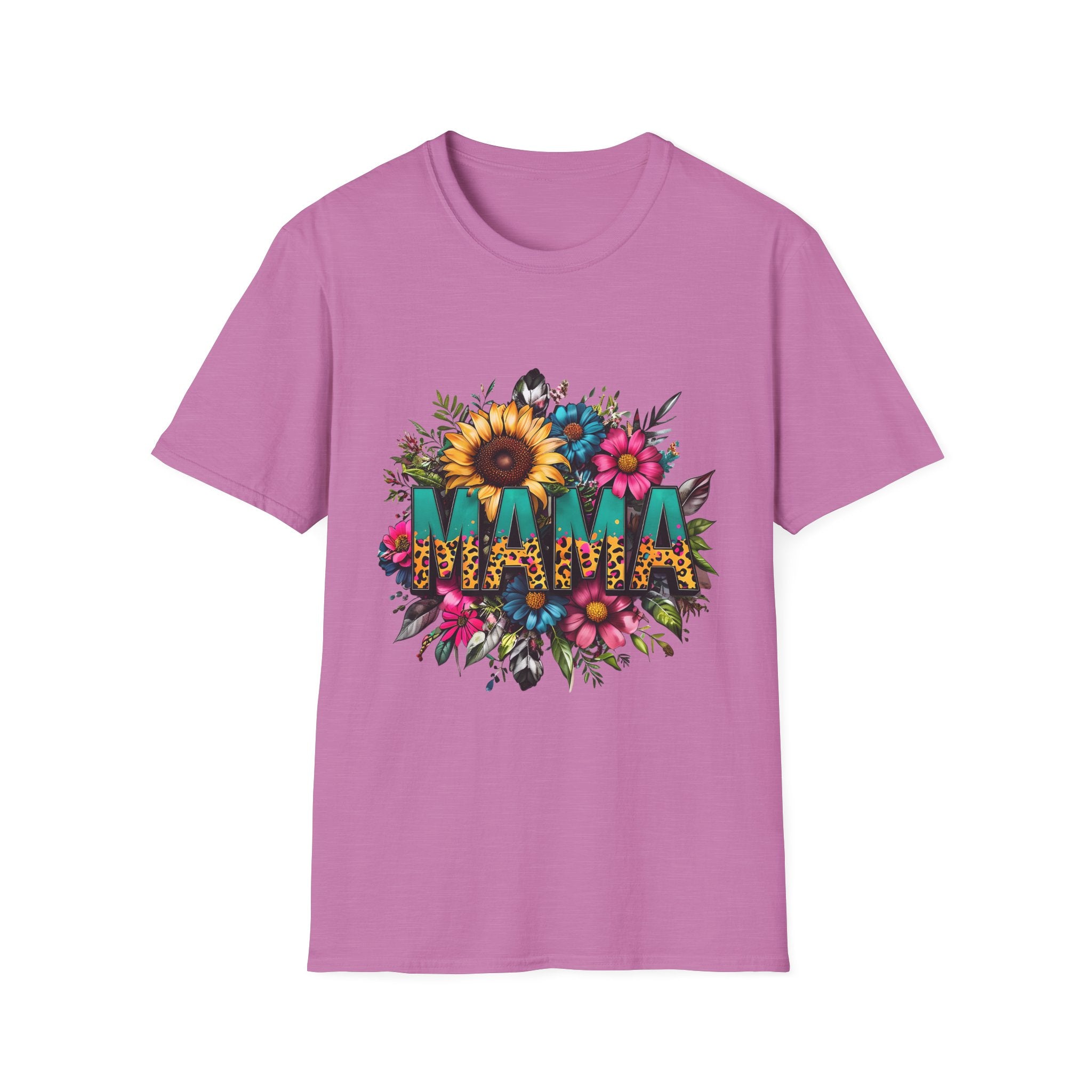 Mama with flowers T-shirt