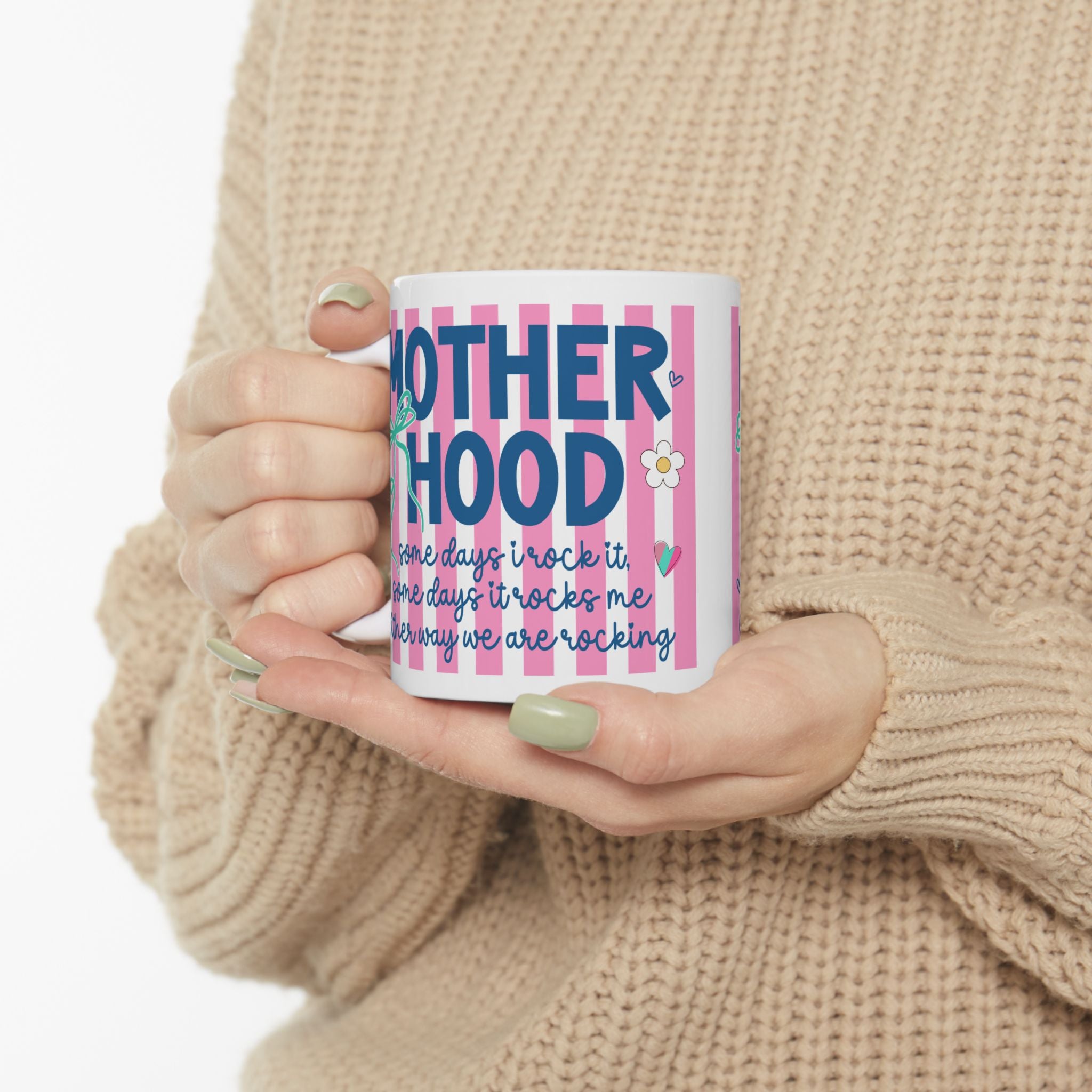 Motherhood Ceramic Mug, (11oz, 15oz)