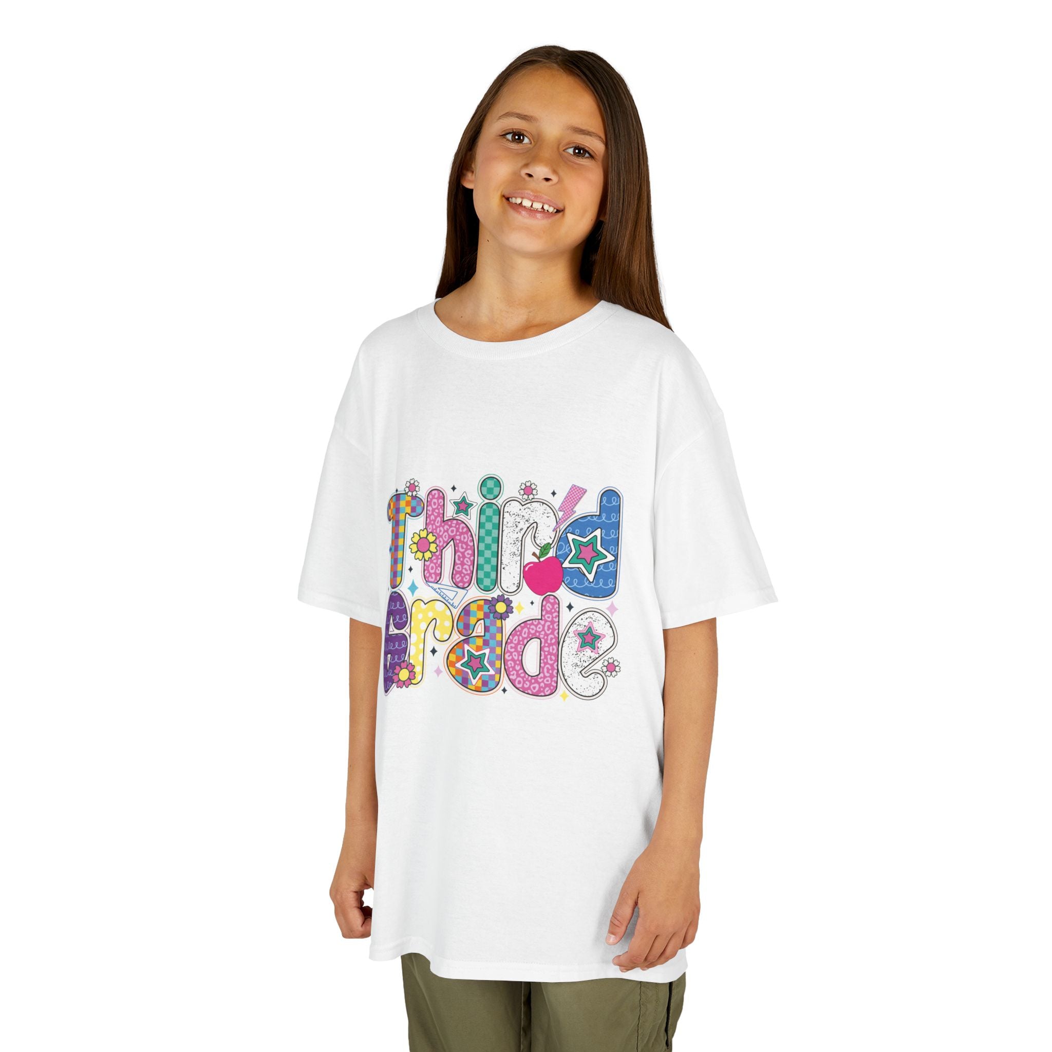 Third Grade Kids Cotton T-Shirt