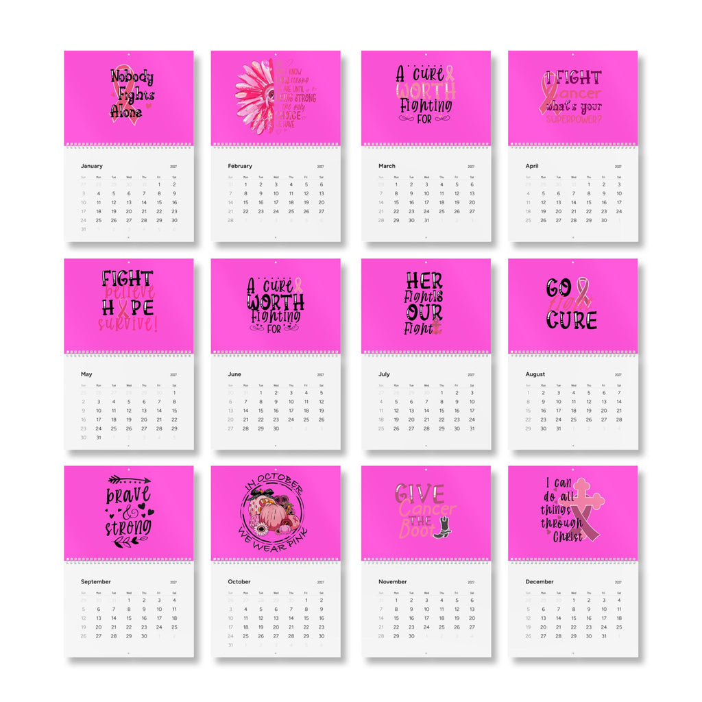 Breast Cancer Wall Calendar (2027)