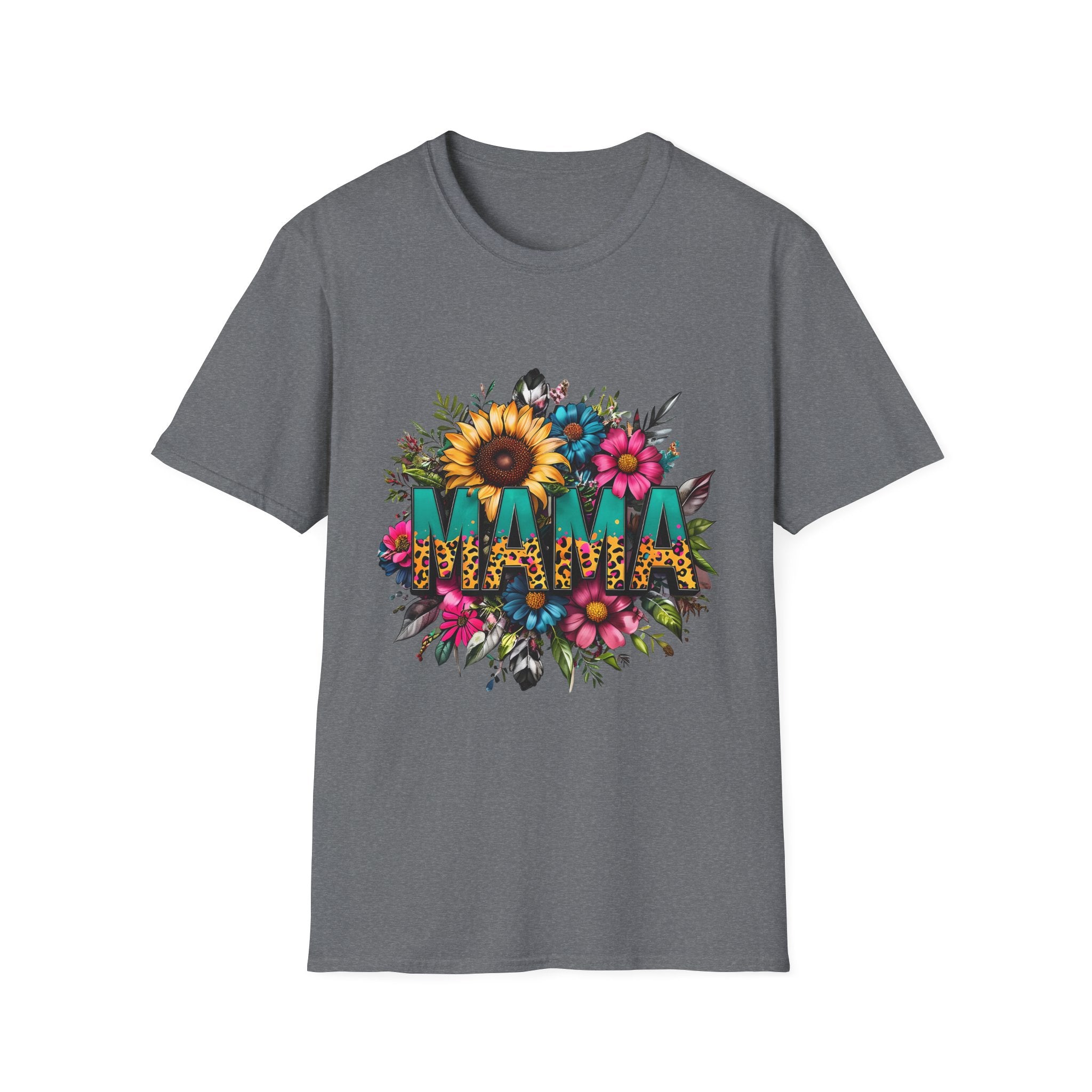 Mama with flowers T-shirt