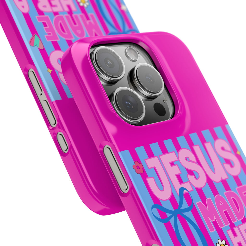 Jesus Made Her A Mama Phone Cases
