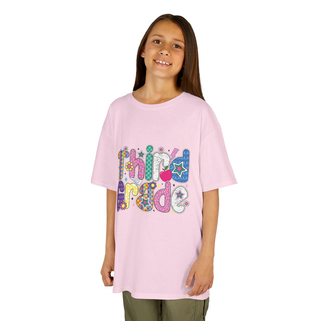 Third Grade Kids Cotton T-Shirt