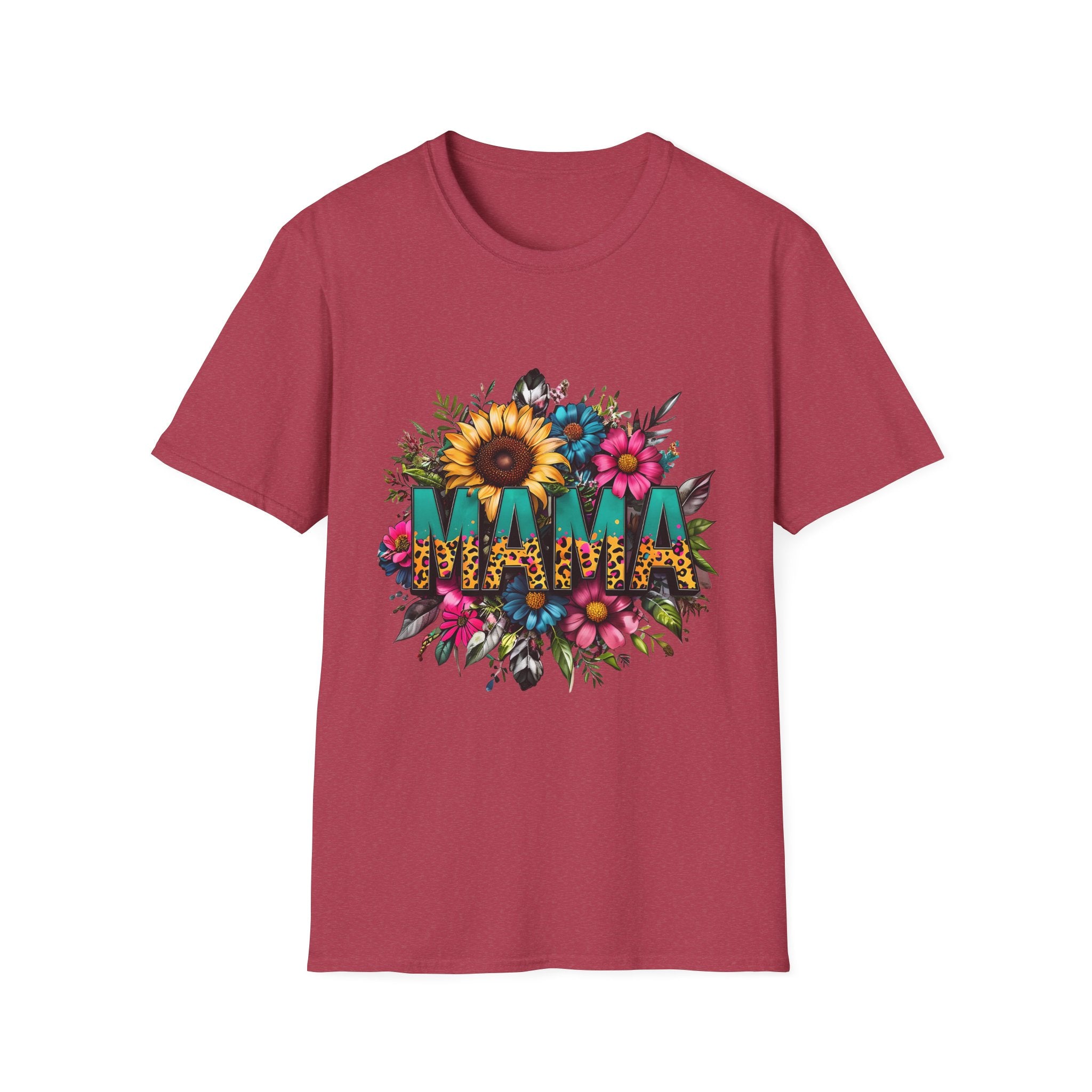 Mama with flowers T-shirt